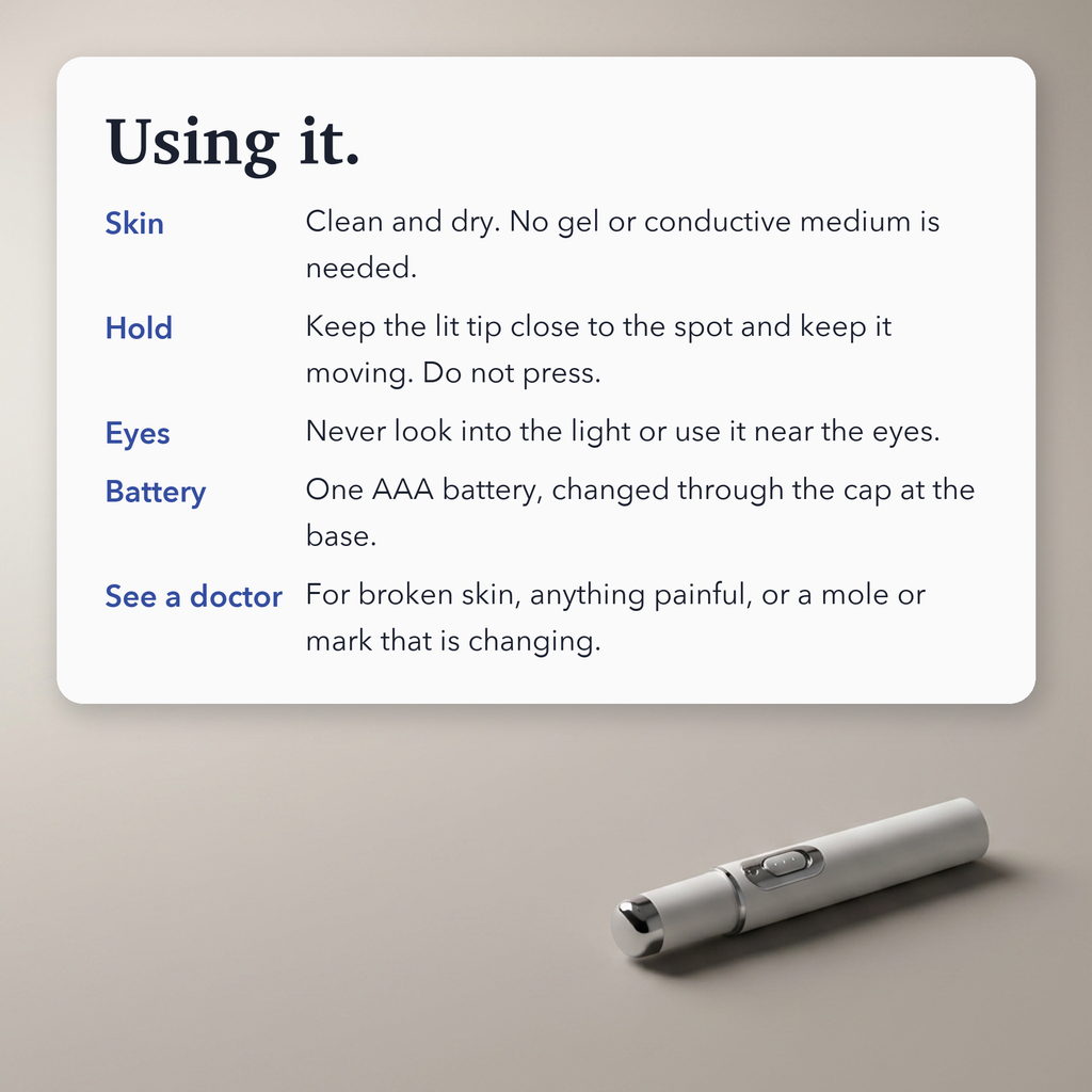 Scar Removal Phototherapy Pen – Asia’s Best-Selling Expert-Recommended Device for Fading Old Scars & Stretch Marks