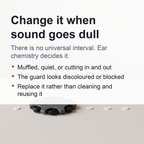 ProWax Minifit Filters – Hearing Aid Replacement Wax Guards for Reliable Sound Quality and Daily Protection