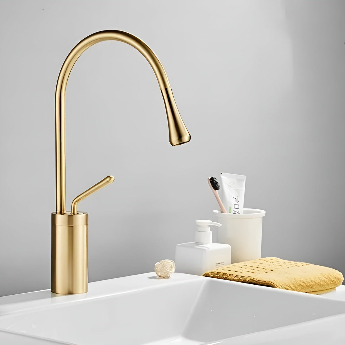 FlexFlow – Seamless 360° Faucet Control for a Drip-Free Experience