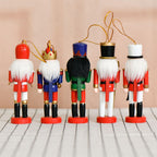 Nutcracker set, 5-piece, 13 cm