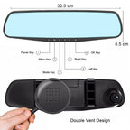 HD Rearview Mirror Driving Recorder - Smart Rearview Mirror for Cars & Trucks 1080P