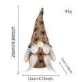 Christmas elf with knitted cap, brown