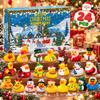 24-Day Advent Calendar with Rubber Duck Toy