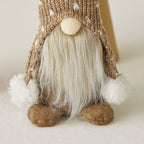 Scandinavian gnome with knit hat