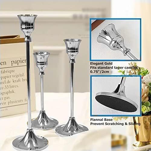Decorative iron candle holder, ginkgo leaf design