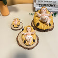 Nativity figure set, resin sculpture