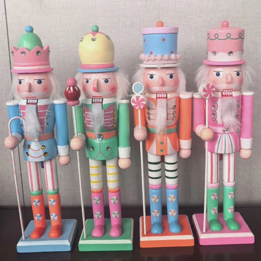 Nutcracker Soldier made of solid wood, 30 cm