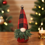 Standing Christmas Elf Figure with Star Hat