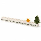 3D-printed Christmas tree advent calendar as table decor