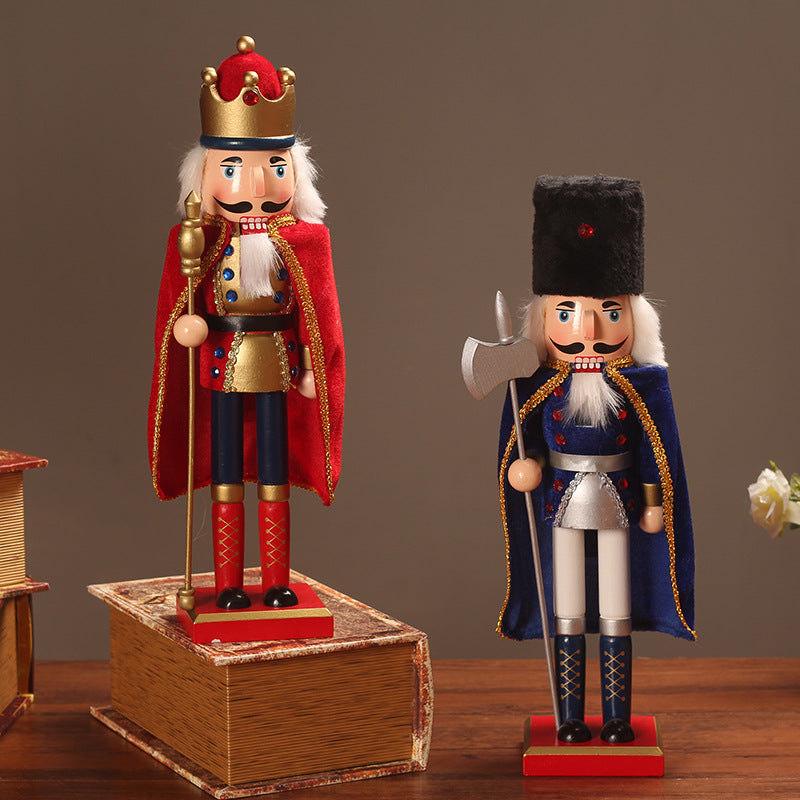 Nutcracker soldier, 38 cm, wood, modern