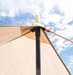 Carbon Fiber Telescopic Tarp Poles – Ultralight Adjustable Tent Supports for Outdoor Camping, Shelters, and Hiking Awnings