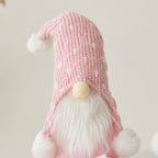 Scandinavian gnome with knit hat
