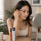 Waterproof Eyebrow Pencil – 4 Tip Microblade Brow Pen for Natural Long-Lasting Makeup, Smudge-Proof Cosmetic Tool
