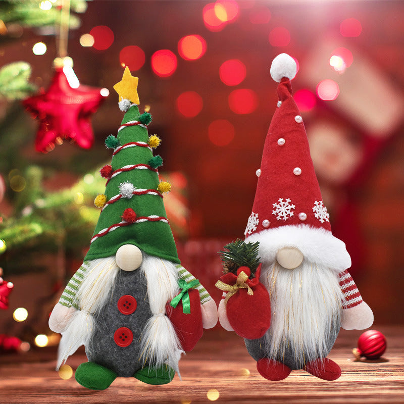 Christmas Elf Decoration Figure made of Fabric