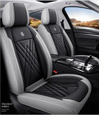 Luxury Leather Car Seat Covers for Skoda – Custom-Fit for Octavia, Rapid, Kodiaq & More Models, Stylish All-Season Interior Upgrade