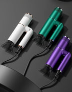 Professional Foldable Hair Dryer with Handle – 1200W Fast Drying with Hot & Cold Air & Nozzle