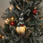 Christmas Gnome Pendant with Knitting Design