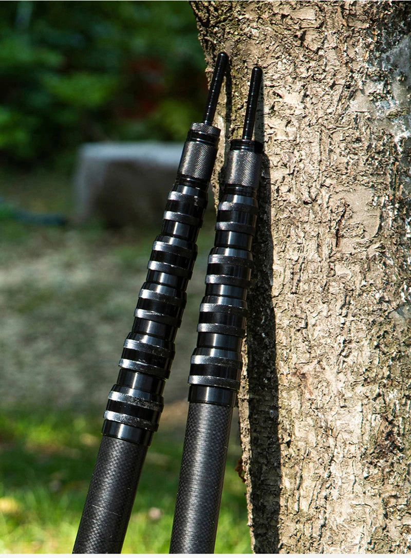Carbon Fiber Telescopic Tarp Poles – Ultralight Adjustable Tent Supports for Outdoor Camping, Shelters, and Hiking Awnings