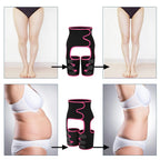 Neoprene Thigh Trimmer and Slimming Belt – Sweat Shapewear for Women to Burn Fat, Sculpt Legs, and Enhance Waistline Definition