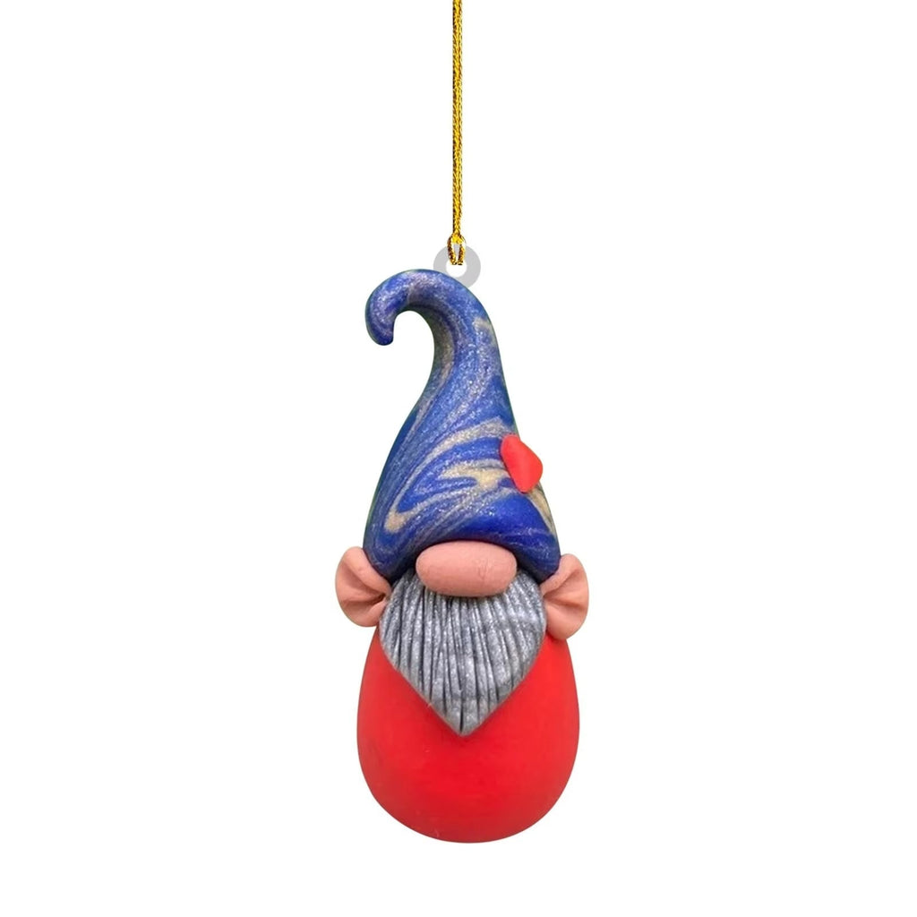 Christmas Gnome Pendant made of Acrylic