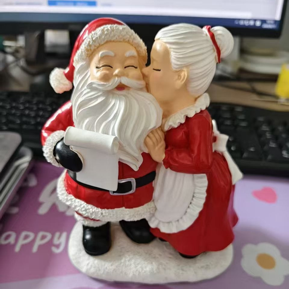 Decorative gnome figure made of resin for various occasions