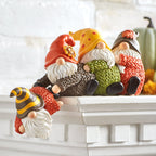 Decorative Christmas figure made of resin