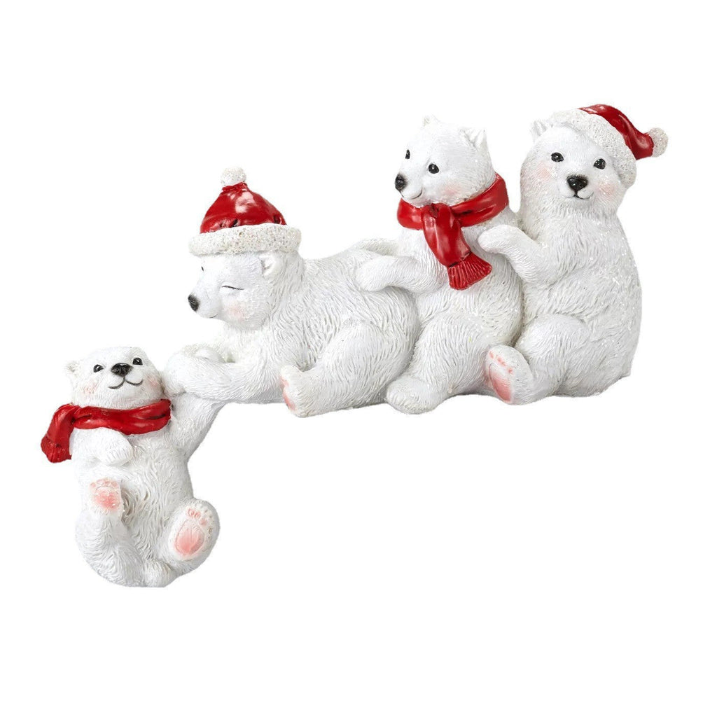 Decorative Christmas figure made of resin