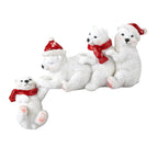 Decorative Christmas figure made of resin