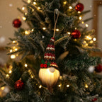 Christmas Gnome Pendant with Knitting Design