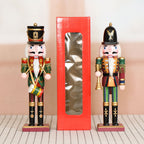 Nutcracker figure made of wood, 30 cm, classic design