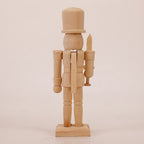 Nutcracker figure made of wood, 20 cm, for self-design