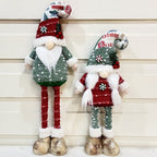 Adjustable elf figure for Christmas decoration