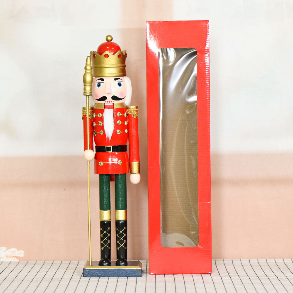 Large nutcracker soldier, 50 cm, wood decoration