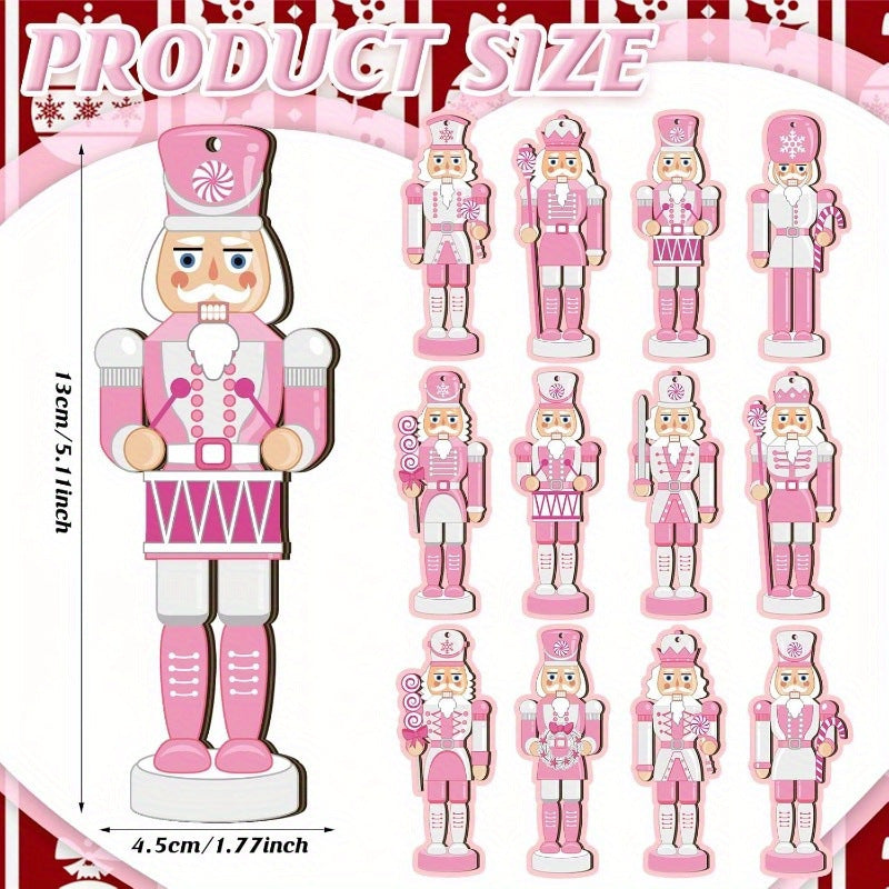 Nutcracker pendant made of wood, 13 cm