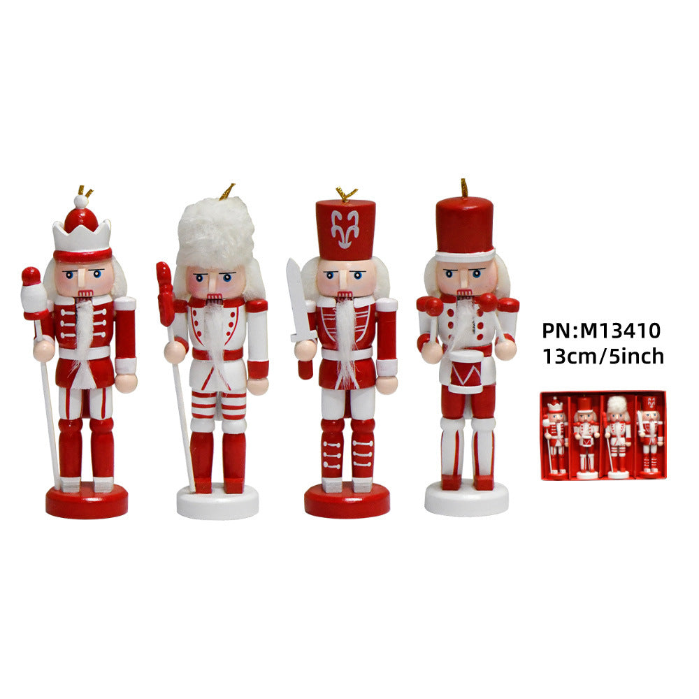 Nutcracker soldier made of wood, 13 cm