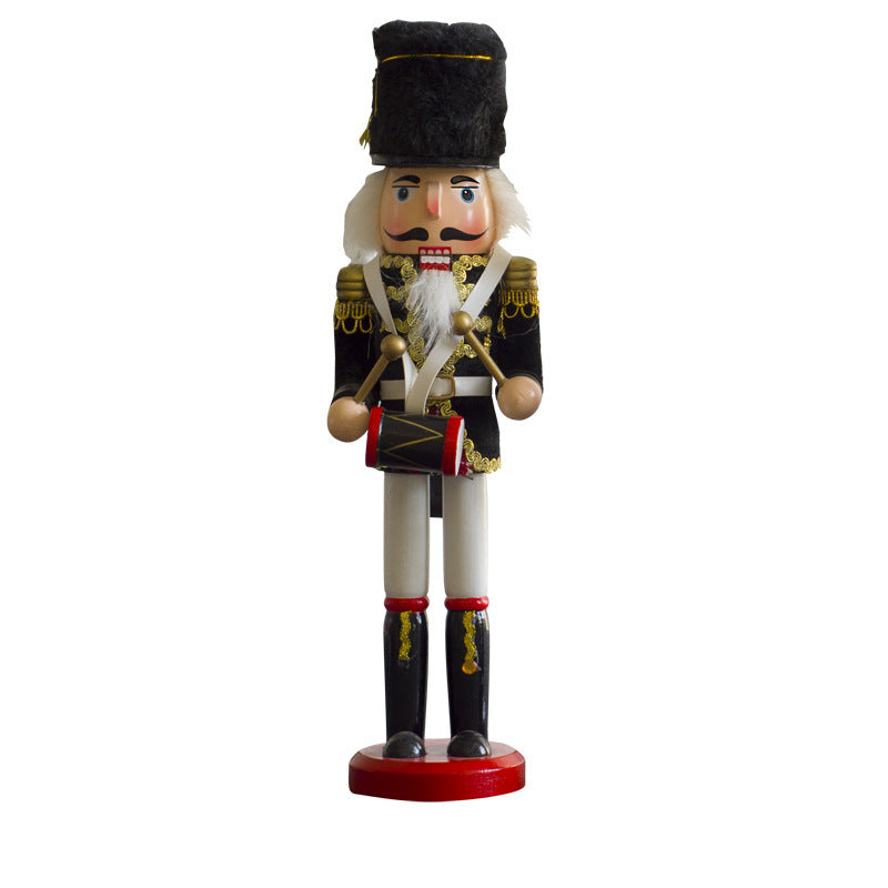 Nutcracker soldier made of wood, 30 cm
