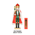 Nutcracker figure, King, 38 cm, wood, hand-painted