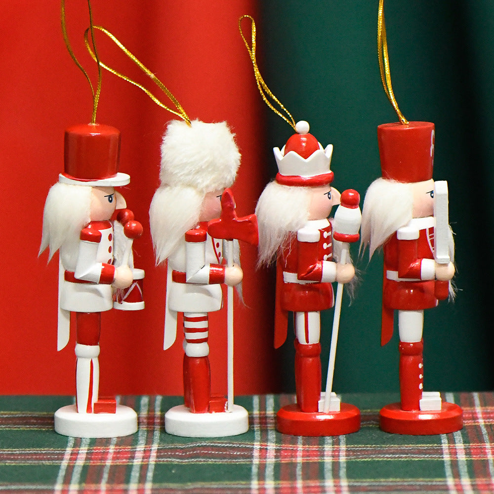 Nutcracker soldier made of wood, 13 cm