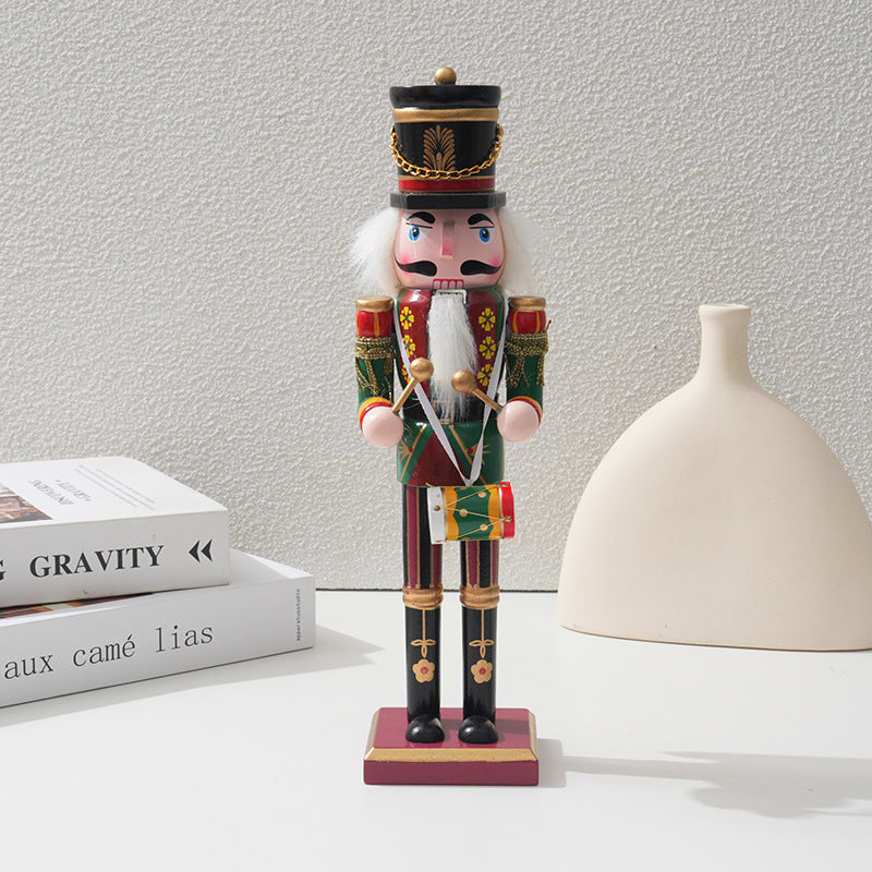 Decorative wooden nutcracker