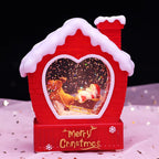 Christmas snow globe music box