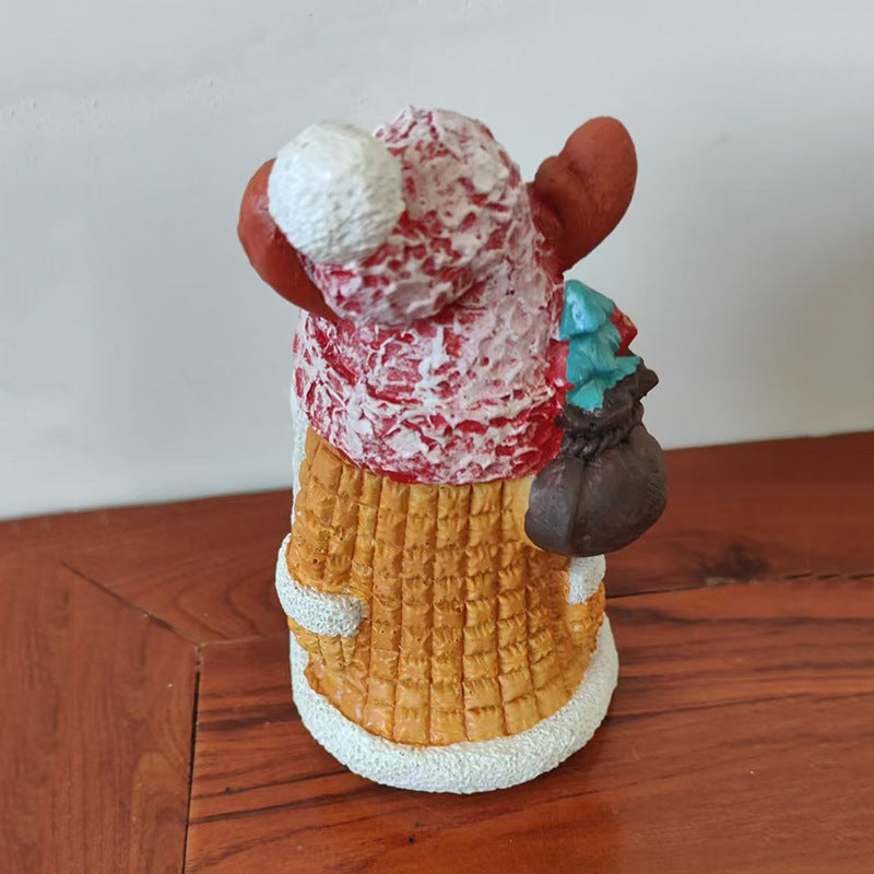 Christmas elf figure with Christmas hat