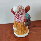Christmas elf figure with Christmas hat