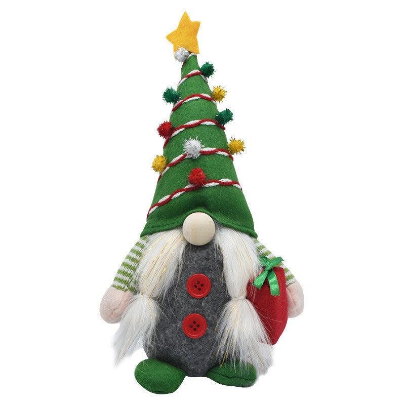 Christmas Elf Decoration Figure made of Fabric