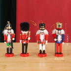 Wood Nutcracker Pendant, 13 cm