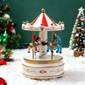 Classic carousel music box for festive occasions