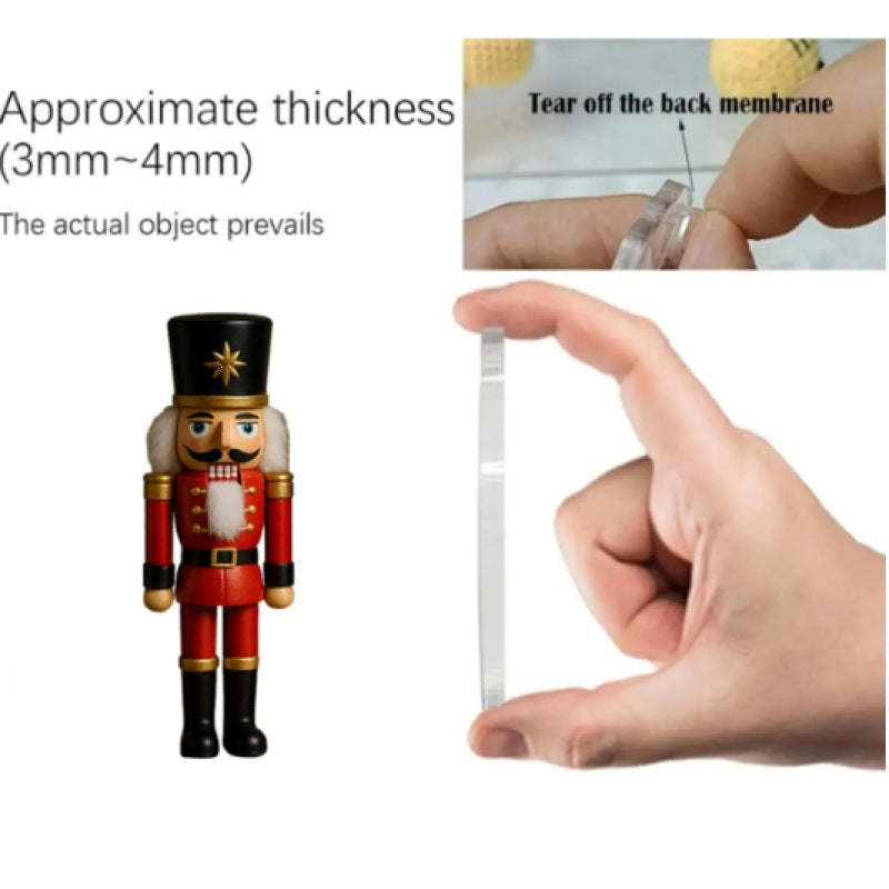 Nutcracker Advent Calendar with Acrylic Ornaments