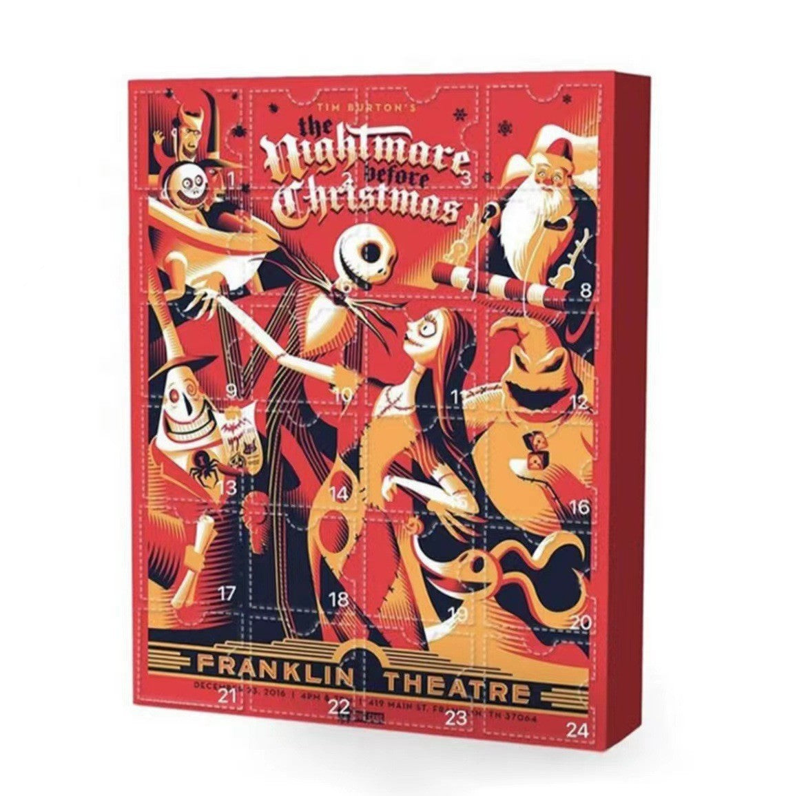 Halloween Advent Calendar with Toy Surprises