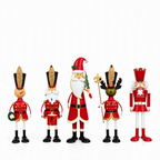 Nutcracker Set made of metal, 5-piece