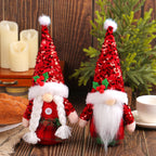 Christmas gnome with glittery hat