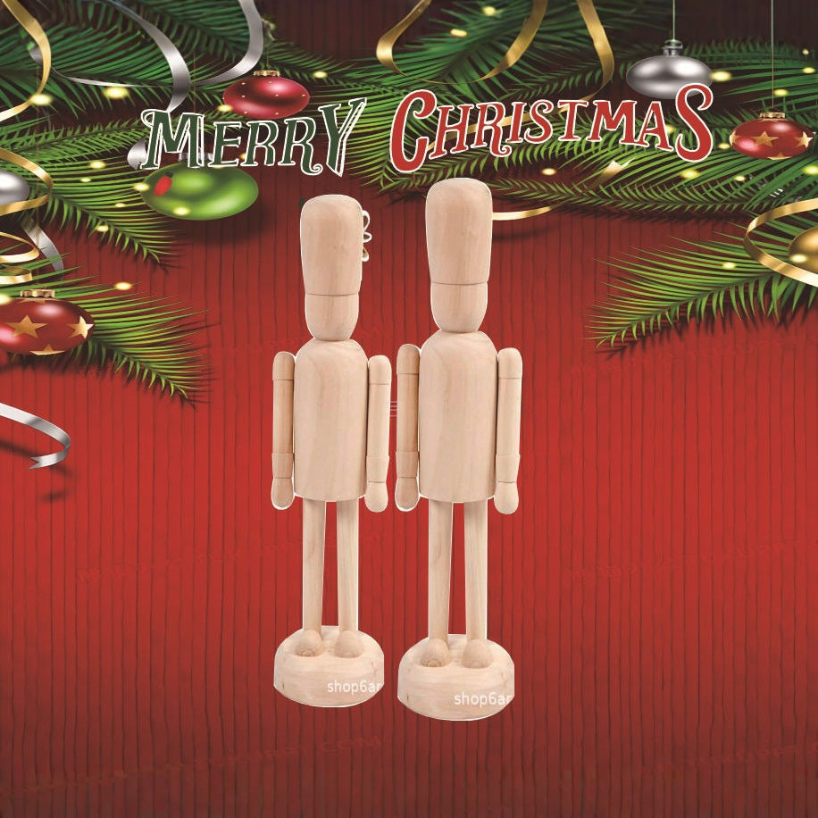 DIY-Nutcracker-Figure made of birch wood